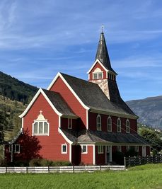Church along our ride