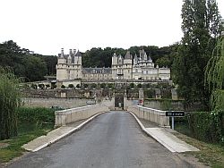Chateau de Usse on the River Indre