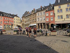 A coffee break in Echternach, Luxembourg